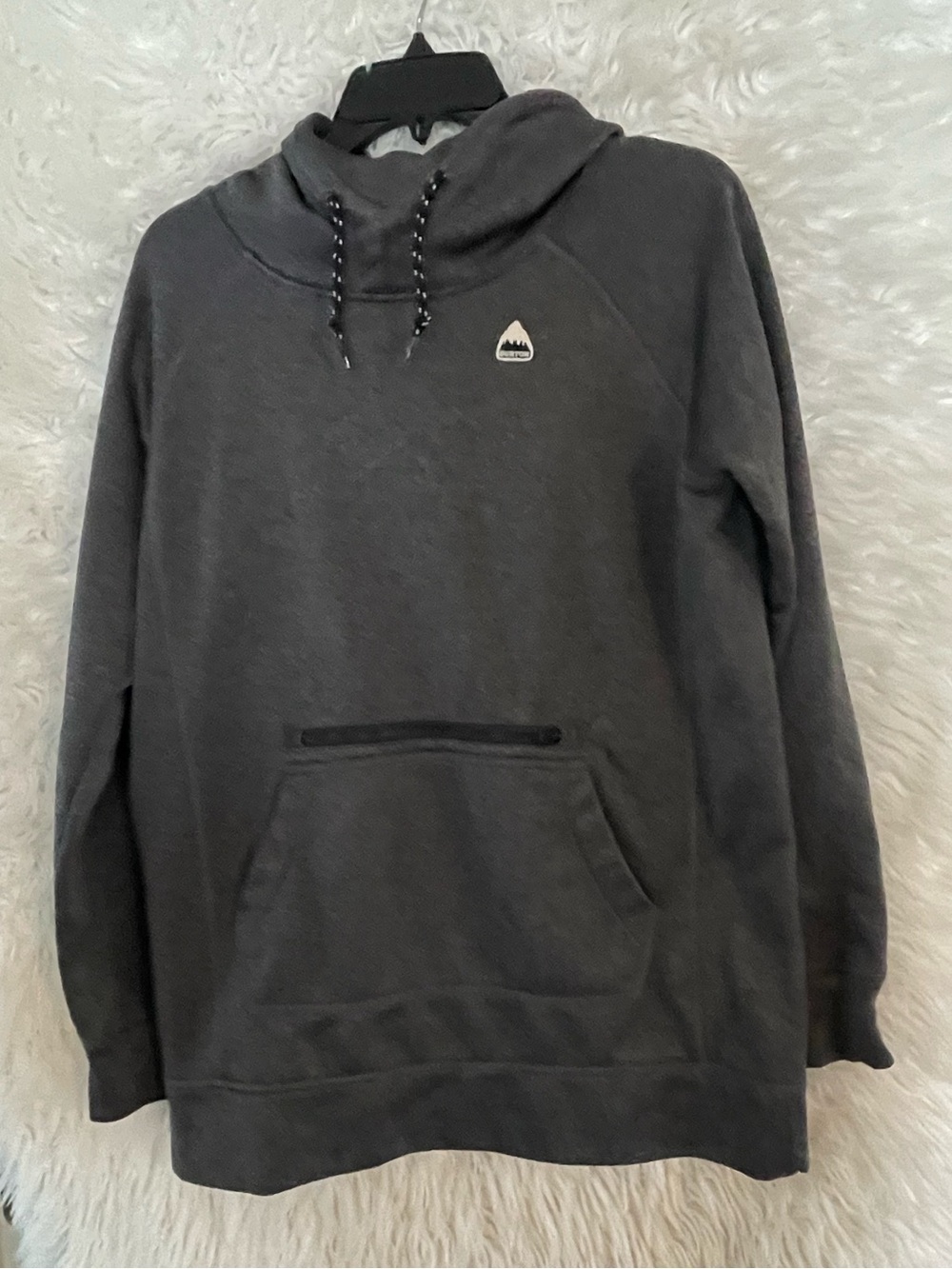 Burton Women’s Oak Long Pullover Dark Grey Hoodie. Small; 20840